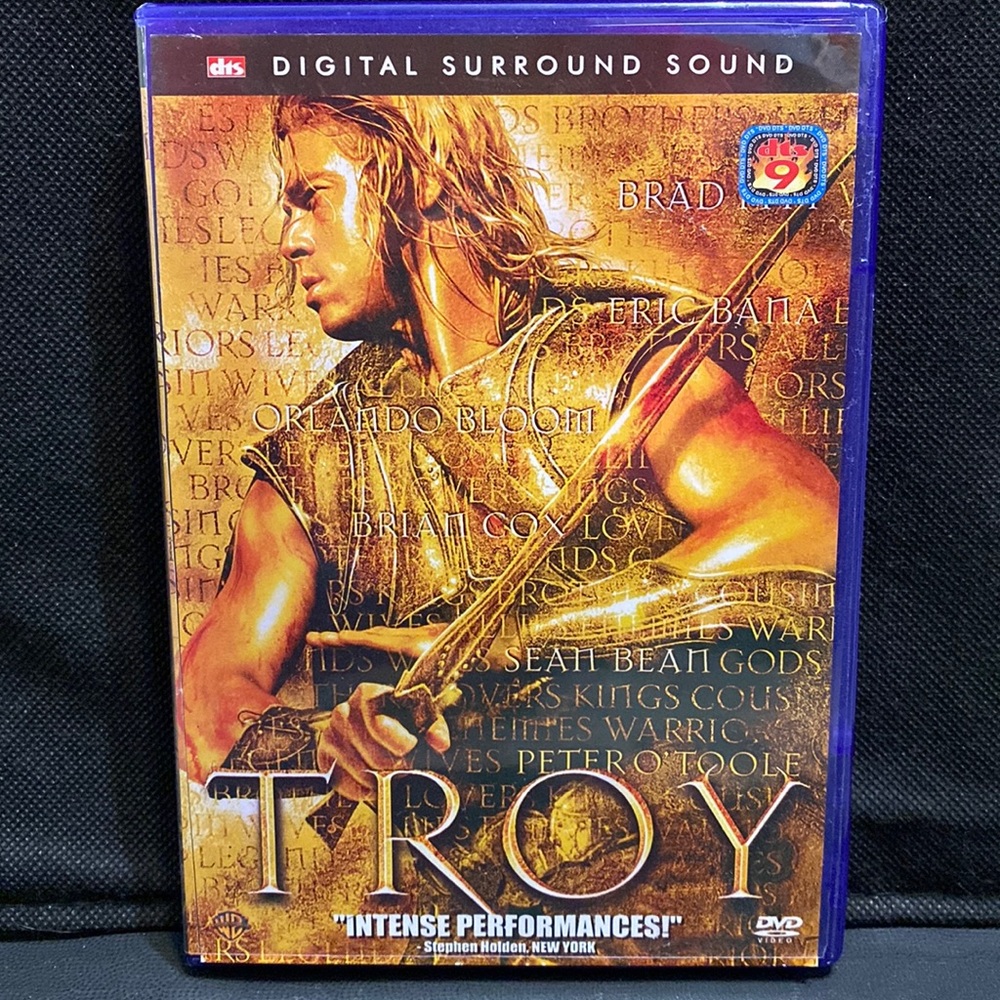 Brad Pitt  Rated: R “Troy” (DVD) used
